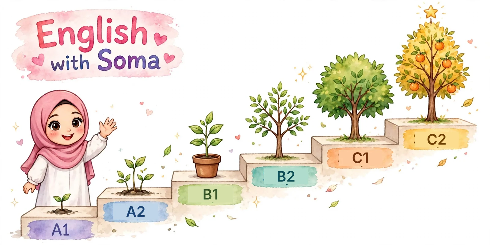 مراحل A1 إلى C2: من البذرة إلى الشجرة